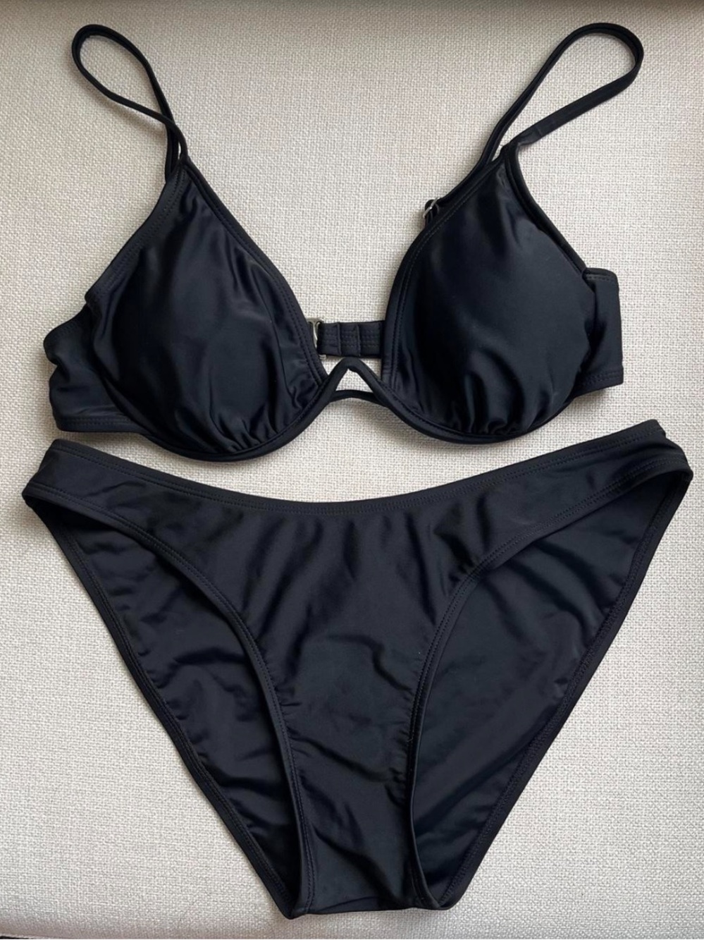 wild fable Black Underwire Bikini Set